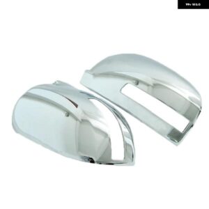 三菱 アウトランダー 2016 - 19 ABSクロームバックミラー サイドミラー カバー 外装 ドアミラー トリム カー スタイリング