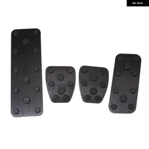 アルミ製 アクセル 燃料 ブレーキペダル フットレスト ペダルカバー 滑り止め パッド スバル レガシィ アウトバック フォレスター 2003-2006