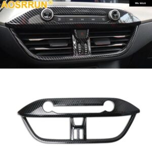 フォード フォーカス 2019 MK4 カーボン セントラ ル コントロール エアコン パネル カバー カーアクセサリー スタイル