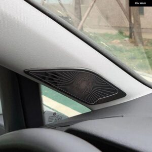 VW フォルクスワーゲン ゴルフ 7 MK7 2014-2018 2019 2020 インテリア フロント ステレオ スピーカー カバー トリム カー スタイリング