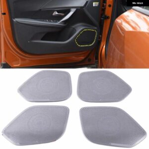 プジョー 2008 2020 2021 2022 カーアクセサリー フロントコラム ルーフホーン フード スピーカー カバー サウンド 装飾 フレーム スパンコール
