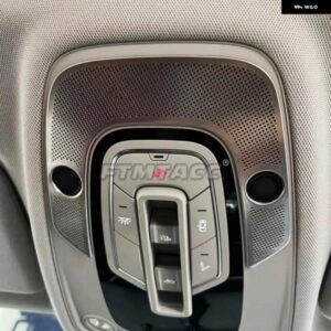 アウディ Q8 2019-2023 カー スタイリング インテリア オーディオ スピーカー フロント 読書灯 スピーカー デコレーション カバー ステッカー アクセサリー