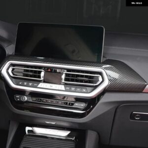 車内 エアコン 吹き出し口 トリム カバー フレーム スタイリング カーボン ステッカー BMW X3 X4 G01 G02 2022アクセサリー
