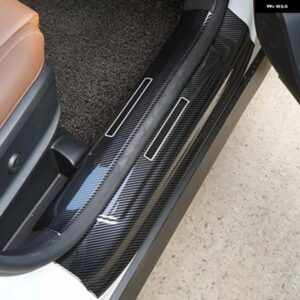 ABS カーボン ウェルカムペダル ドアシル スカッフプレート ガード プロテクター カバー メルセデス ベンツ AMG GT A200 B200 GLB GLC GLE GLS