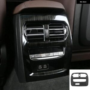 車リア エアベント アウトレット カバー トリム BMW 3シリーズ G20 G28 アームレスト ボックス リア エアコン ベントカバー トリム エア アウトレット