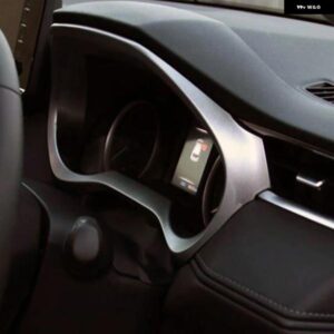 トヨタ ハリアー ヴェンザ 2020 2021 シルバー 車内 ダッシュボード 計器 パネル スクリーン フレーム カバー トリム ステッカー アクセサリー