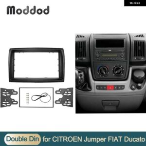 ダブルディンカー ラジオ フェイシア プジョー シトロエン ジャンパー ボクサー フィアット デュカート DVD オーディオ ダッシュ マウント インストール ト