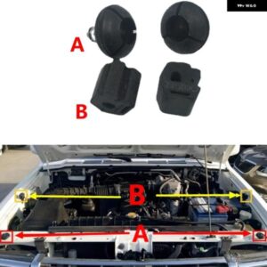 車用 ボンネット フード ダンパー バッファー パッド バンプストップ ショックゴム 三菱 パジェロ モンテロ V31 V32 V33 V43 V45