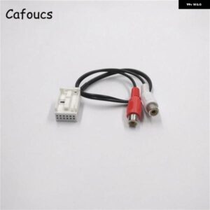 オート オーディオ AUX RCA ケーブル アダプター ライン プジョー 307 308 407 408 507 シトロエン トライアンフ セガ C2 C5 RD4 CD 12ピン