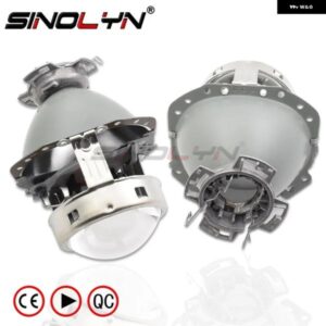 SINOLYN E55 D2S D1S D3S バイ キセノン レンズ BMW E60 E61 E65 E53/ アウディ A6 C6/BENZ W211 W219 プロジェクター ヘッドライト カーアクセサリー