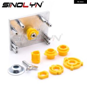 ヘッドライト RETROTOOL H1/H4/H7/H11/D2/HB3 9005/HB4 9006 マウント モールドプレート KOITO Q5/HELLA 3/5 プロジェクターレンズ チューニング DIY