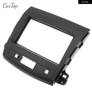 2DIN 三菱 OUTLANDER 2008 - 12 ラジオ フェイシア ステレオ フェイシア ダッシュ トリム 取り付けキット DVD フレーム