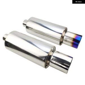 車用排気 システム テール パイプ マフラー 汎用 ステンレス マフラー 大型 インターフェース 63MM 76MM SES BOMBAS?