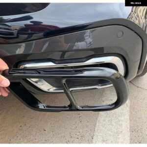車用テールスロート 装飾 フレーム テールマフラー出力カバー BMW X5 G05 X6 G06 X7 G07 2019-2021 アクセサリー