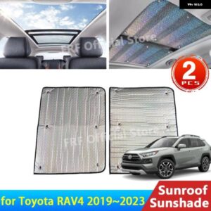 トヨタ RAV4 RAV 4 XA50 50 2019 - 23 アクセサリー 車用サンルーフ サンシェード ルーフ サンスクリーン 断熱 フロントガラス