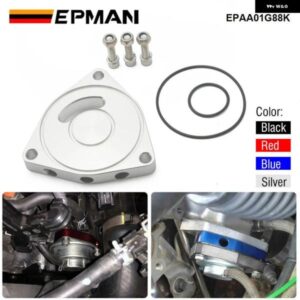 EPMAN ターボブローオフ バルブ プレート スペーサー BOV 1.5T クーペ アルミ ビレット ホンダ シビック 2015-2021 EPAA01G88K
