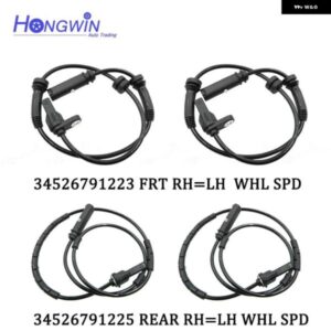 34526791223 34526791225 ABSスピードセンサー フロント リア 左 右 適合: BMW F23 F30 F31 F32 F33 125I 316I 320I 328I 440I 2.0L 3.0L