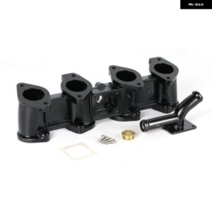 インレット インテーク マニホールド BMW 1500 1600 1800 2000 2002 デュアル ウェーバー EMPI キャブレター レター 40 45 DCOE DELLORTO DHLA ブラック