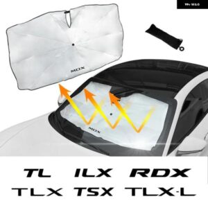 車用 フロントガラス 用パラソル サンシェード 傘 紫外線 折りたたみ 式 ACURA MDX RDX TSX TL ILX TLX NSX RL CDX ZDX TLXL RLX アクセサリー