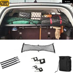 リアウィンドウモール パネル トランク シェルフ 収納 ネット システム タクティカルダンプドロップポーチ固定バックルアクセサリー
