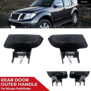 82607-EA502/82606-EA502 ブラック 車リア左右ドア外側ハンドル 日産 パスファインダー R51 2005-2013 外装 アクセサリー