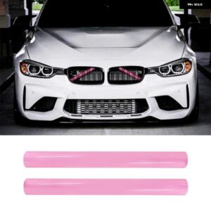 車フロント グリル トリム ストリップ BMW F30 F20 F21 F32 G20 F31 F34 F35 F36ピン ク 車 スポーツ スタイリング デコレーション アクセサリー ステッカー