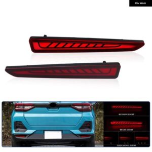 車用リア バンパー ライト トヨタ ライズ 2019 - 22 ダイナミックウィンカー LED ブレーキハザード灯 リフレクター 12V アクセサリー