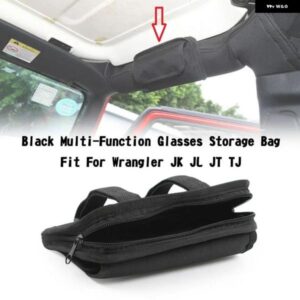 ジープ ラングラー TJ JK JL JT ロールバー グラブハンドル サングラス ホルダー 収納 バッグ メガネ 収納 バッグ