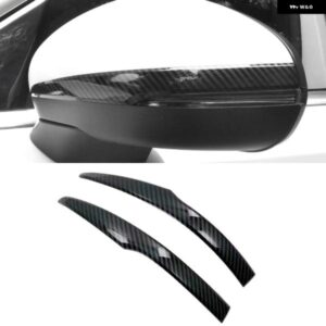 メルセデス ベンツ A クラス W177 V177 / CLA C118 X118 2019 - 21 ABSクロームバックミラー 装飾 ストリップカバー トリム 2個