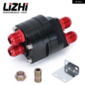 LIZHI RACING - オイル フィルター 再配置 メスサンドイッチフィッティング アダプター キット 3/4-16 M20 X1.5 オイル フィルター クーラーサンドイッチ
