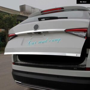 カーアクセサリー シュコダ コディアック 2017 - 20 ステンレス リア トランク テールゲート モールディング カバー トリム 2個