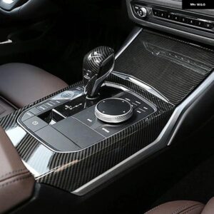 BMW 3 4シリーズ 3GT G20 G21 G22 G23 G26 G28 2020-2023 LHD カーセンター コンソール ギア シフト パネル カバー トリム インテリア アクセサリー