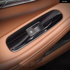 インフィニティ QX60 2022-2024 ステンレス 製ウィンドウスイッチ パネル トリム トリム カバー デカール フレーム インテリア アクセサリー