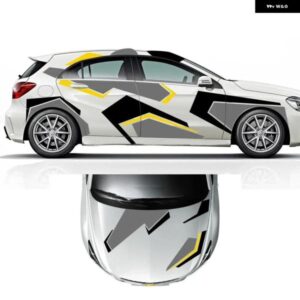 汎用 カー全身DIY 装飾 ビニールフィルム ステッカー 防水 デカール 自動車アクセサリー ボルボ シュコダ スイ テスラ スバル シート