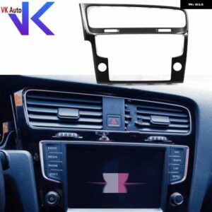 8インチ ピアノブラック グレー MIB ラジオ フレーム パネル プレート 装飾 フレーム VW ゴルフ 7 MK7 5GG 819 728 S 5GG819728S