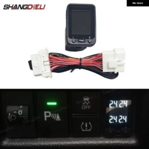 車タイヤエア圧モニターTPMS OBDリアルタイム ディスプレイ システム トヨタ カローラ2014カムリ プラド プリウス2017 2016