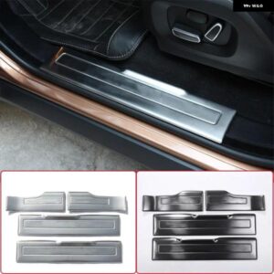 ステンレス 製ドアシル スカッフプレート トリム ドアシルガードシル ランドローバー レンジローバー イヴォーク2012-2018カーアクセサリー