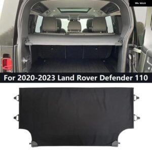車用リア トランク カーテン カーゴカバー 収納 バッグ ネット 2020-2023年式 ランドローバー ディフェンダー 110 収納 整理整頓 自動車アクセサリー