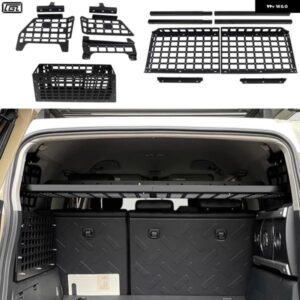モール パネル トヨタ FJクルーザー 2007-2023 リアブート トランク シェルフ カーゴストレージ ゴミラック オーガナイザー