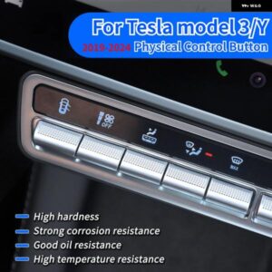 テスラ モデル3 Y 2019-2023 2024 物理 コントロール ボタン テスラ アクセサリー 多機能センター コントロール パネル スイッチ ボタン