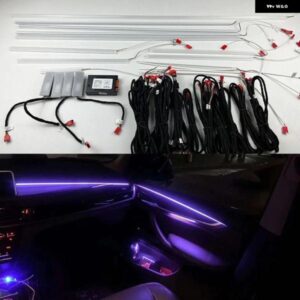 オート アンビエントライト BMW X5/X6 カラーカー 装飾 LED ストリップ F15/F85/F16 アンビエントライト 装飾 REFIT