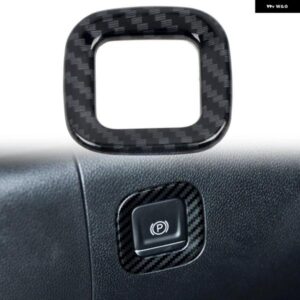 シボレー シルバラード 1500 2019-2021 カーアクセサリー ABS プラスチック カーボン 装飾 カバー トリム 1個