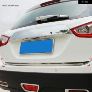 カーアクセサリー SUI SX4 S-CROSS 2014-2020 ステンレス 光沢リア トランク テールゲート モールディング カバー トリム