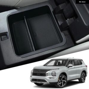 三菱 アウトランダー 2022 2023 カーアクセサリー ABS センター アームレスト 収納 グローブ ボックス ホルダー トレイ
