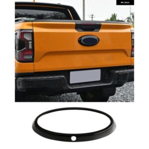 フォード レンジャー 2024 カーアクセサリー ABS オイル燃料 タンクキャップ カバー トリム と車リアドア トランク リッドカバー トリム 1個