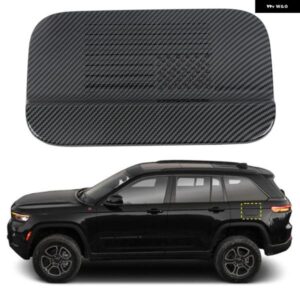 ジープ グランド チェロキー L 2021-2022/グランド チェロキー 2022 カーアクセサリー ABS プラスチック オイル燃料 タンクキャップ カバー トリム 1個