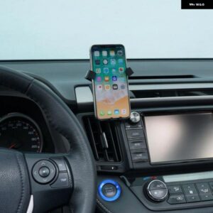LHD RHD トヨタ RAV4 XA40 2014-2018 モバイル携帯電話 ホルダー 車用 エアベント マウント クレードル スタンド 1セット