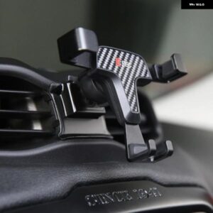 LHD RHD JEEP RENEGADE 2016-2023 カーアクセサリー プラスチック 合金 製 車用 ブラケット 携帯電話 ホルダー エアベント マウント スタンド 1セット