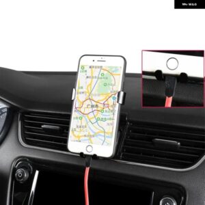 LHD RHD シュコダ オクタビア MK3 2015 - 19 カーアクセサリー エアベント マウント スタンド モバイルスマートフォン サポート 1セット