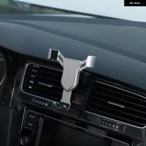 VW フォルクスワーゲン ゴルフ VII 7 5ドア / ヴァリアント / GTI 2013 - 2019 重力式車載電話 ホルダー サポート スタンド 1セット LHD RHD
